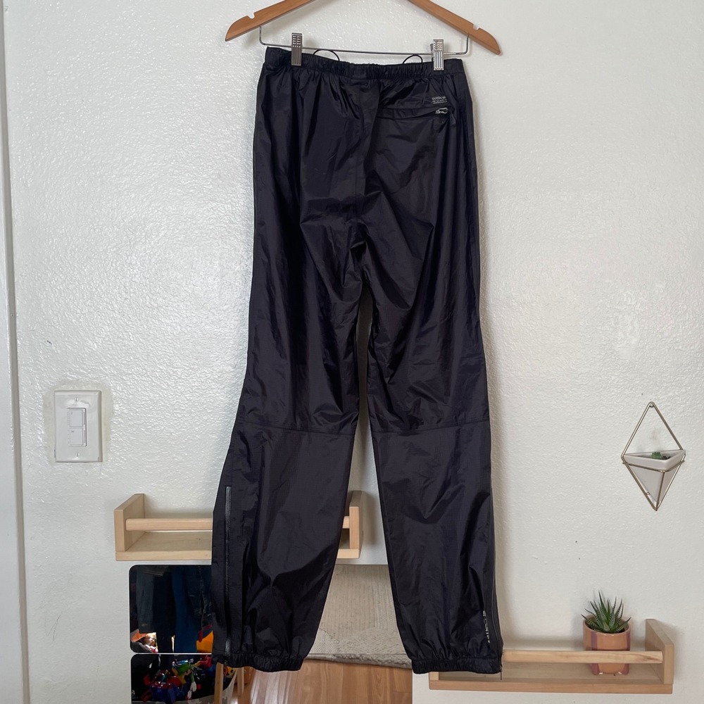 Outdoor Research Helium Rain Pants Womens Small Black Pertex Shield Waterproof - Picture 2 of 5